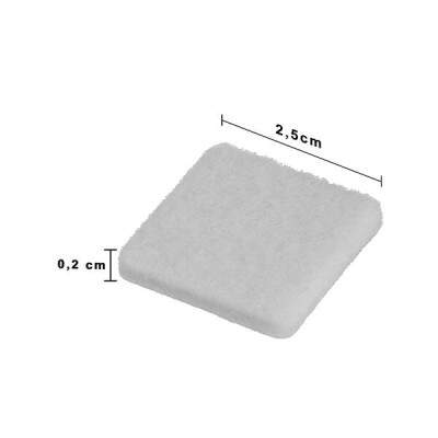 Feltro protetor Mveis Leves branco quadrado mdio 3M HB004262596
