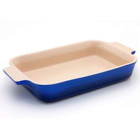 Travessa retangular Le Creuset 19cm 0,6L azul cobalto 9100471963