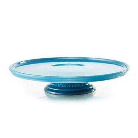 Suporte para bolo Le Creuset azul caribe 30cm 9103400049