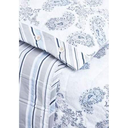 Kit colcha queen trapuntada Buddemeyer Istambul 240x280cm 3 peas