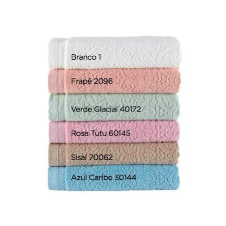 Jogo de toalhas banho Karsten Zero Twist Trinidad Rosa Tutu 90x160cm 5 peas 60145