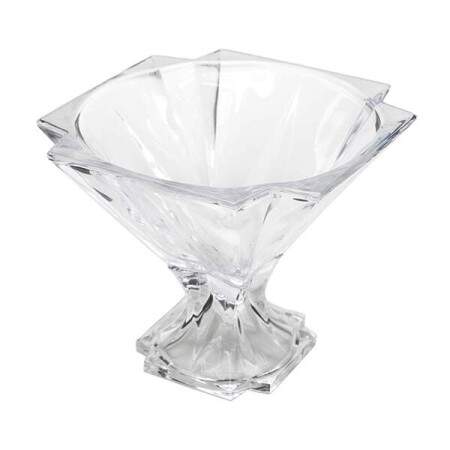 Fruteira com p cristal Lyor Metropolitan 25x12,7x20,7cm 6610