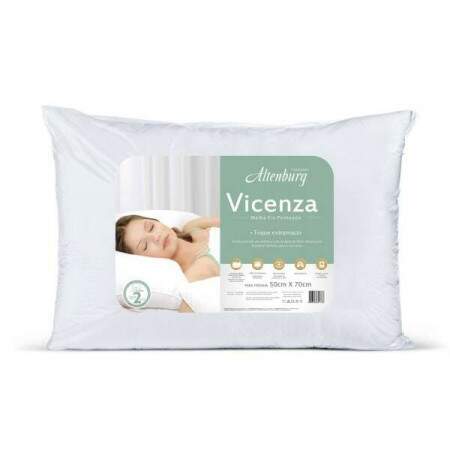 Travesseiro Altenburg Vicenza Malha branco 50x70cm 01621901640001