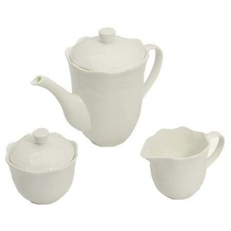 Conjunto para caf Lyor Princess porcelana 3 peas