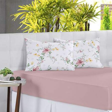 Jogo de cama king Altenburg Malha In Cotton Romance 193x203x35cm 01168429001-4035.0