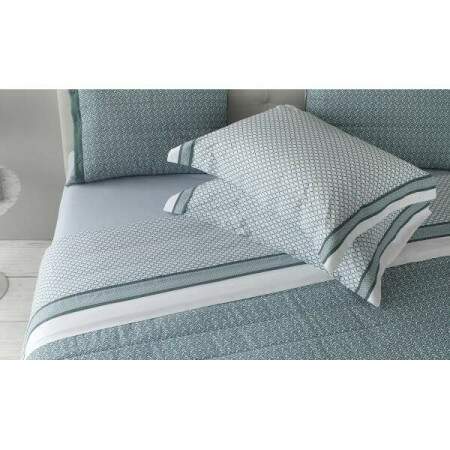 Jogo de cama S.King Buddemeyer Confort Reno Verde 280x250cm 4 peas