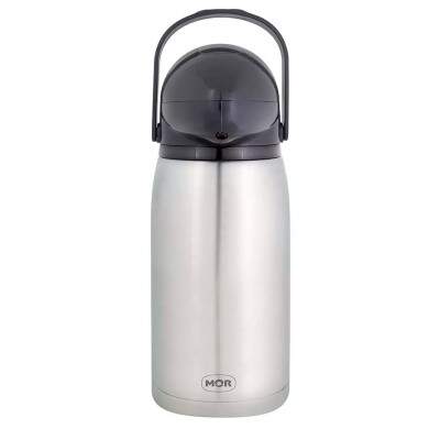 Garrafa Trmica de Presso Nobile Total Inox 2L Mor 25101981