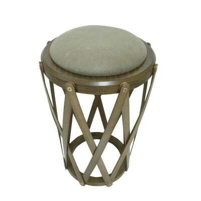 Puff Tamborete Reverso Pu Fendy Fullway 158012