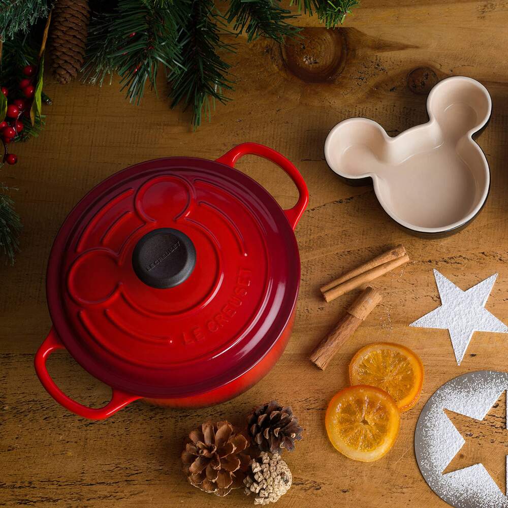 Panela 18cm Le Creuset Edição Especial 90 anos Mickey