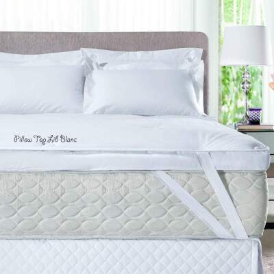 Pillow Top casal Altenburg Lit Blanc 140x190cm branco 15704402001-0.1100