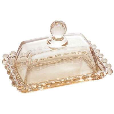 Manteigueira Wolff Pearl cristal mbar