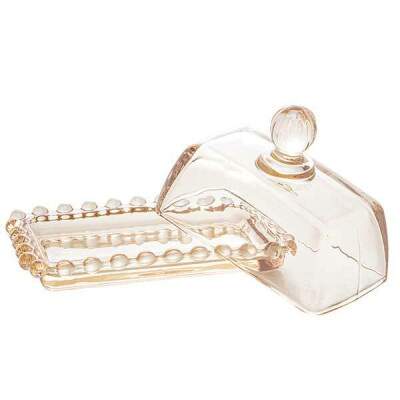 Manteigueira Wolff Pearl cristal mbar