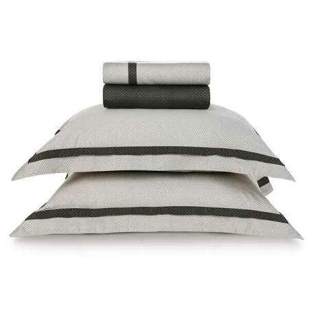 Jogo Cama Casal Trussardi Vittore 300 Fios 4 peas