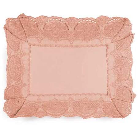 Almofada para Cama Trussardi Giovanna Rosa Perla 30x50cm
