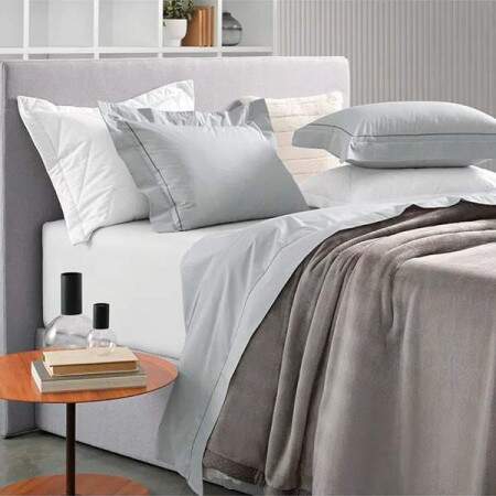Jogo Cama Casal Trussardi Cammillo 200 Fios Rosa 4 peas