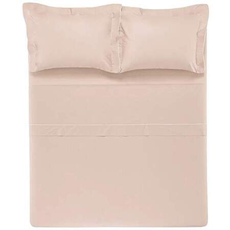 Jogo Cama Casal Trussardi Filetti Avena 200 Fios 4 peas