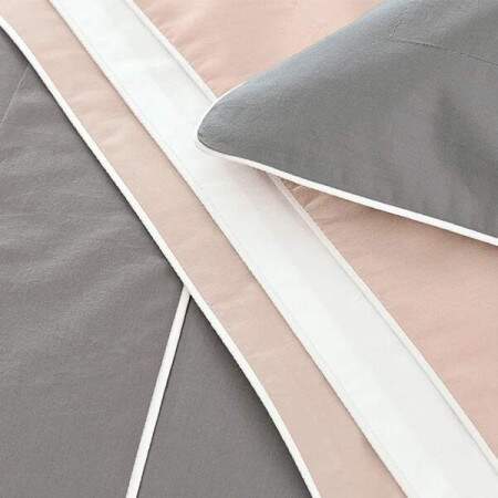 Jogo Cama Casal Trussardi Filetti Avena 200 Fios 4 peas