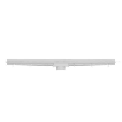 Ralo Linear Invisvel 90cm Branco Tigre