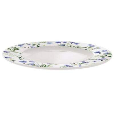 Jogo de Jantar e Ch Tramontina Ana Alice 20 peas Porcelana Decorada 