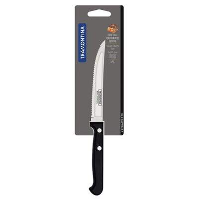 Faca inox para Churrasco e Frutas Tramontina Ultracorte 5 polegadas