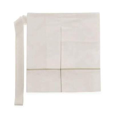 Saia para cama box King Karsten Pilar 200 Fios branco com elstico