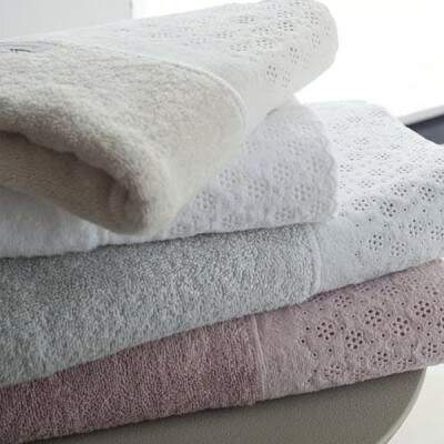 Toalha Lavabo Buddemeyer com Aplicao Lovely Branco