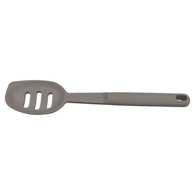 Colher para Servir Vazada Tramontina Softta em Silicone Cinza
