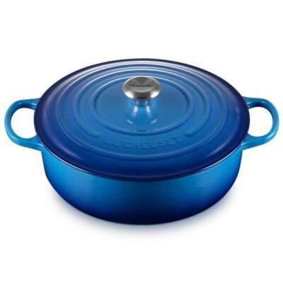 Panela Risotto Le Creuset Signature 30cm Azure Blue