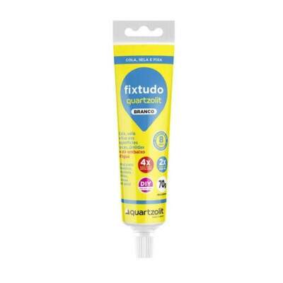 Fixtudo branco Quartzolit 70g
