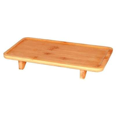 Bandeja Bambu Alta 38cm x 5,2cm x 20,5cm Zein