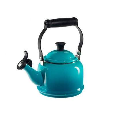 Chaleira Le Creuset Demi Azul Caribe 1,1L