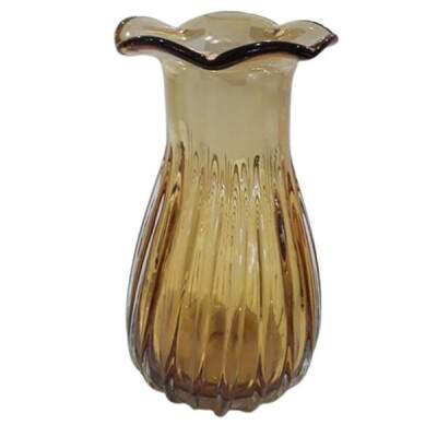Vaso de Vidro mbar Adely Decor 13cm x 24cm.