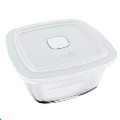 Pote Quadrado c/ Tampa Plstica NF Marinex Facilita Vap 2L