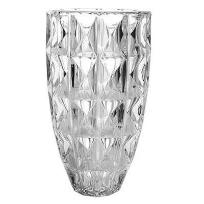 Vaso Adely Aquamarine 13,5cm x 24,6cm Vidro Transparente