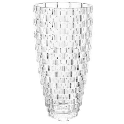 Vaso Adely Crystal 15cm x 30cm Vidro Transparente