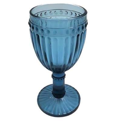 Jogo de 6 Taas de Vinho Incasa 230ml Azul
