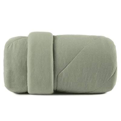 Edredom King Altenburg Malha Fio Penteado Verde Bond