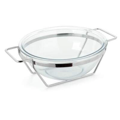Saladeira redonda Forma Inox Andrea 2738 3L. 23,5cm.
