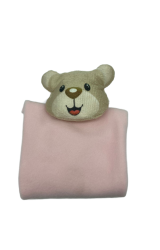 Naninha para Bebe 28x28 Rosa