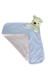 Naninha para Bebe Ursinho Rosa - 30x30