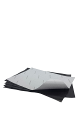 Kit 10 Folhas Imantadas Adesivadas A4 - Jojo Paper 0,3mm para Personalizao
