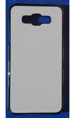 Capa para Celular Preta para Sublimação em prensa plana - Modelo Samsung  Galaxy E7 - SM-E7000 (Case) - CYBER3 Suprimentos