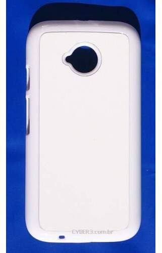 Capa para Celular Branca para Sublimação em prensa plana - Modelo Motorola  Moto e Geração 2 (case) - CYBER3 Suprimentos