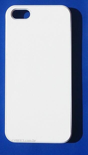 Capa para Celular Branca para Sublimação em prensa plana - Modelo Iphone  5/5s (case) - CYBER3 Suprimentos