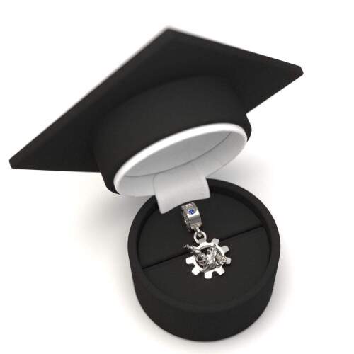 Berloque de Formatura em Prata 925 - Cincias Econmicas