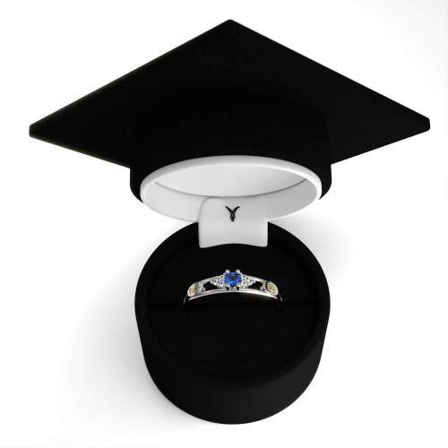 Anel de Formatura em Prata 925 - Mecatrnica - Redondo