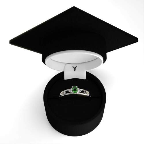 Anel de Formatura em Prata 925 - Naturologia - Orvlia