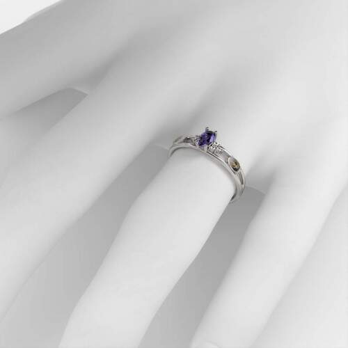 Anel de Formatura em Prata 925 - Libras - Oval