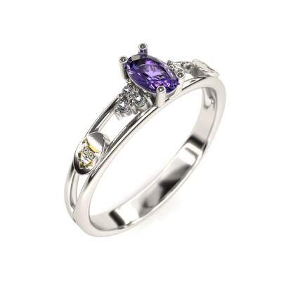 Anel de Formatura em Prata 925 - Magistrio - Oval
