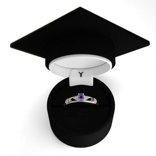 Anel de Formatura em Prata 925 - Hotelaria - Orvlia